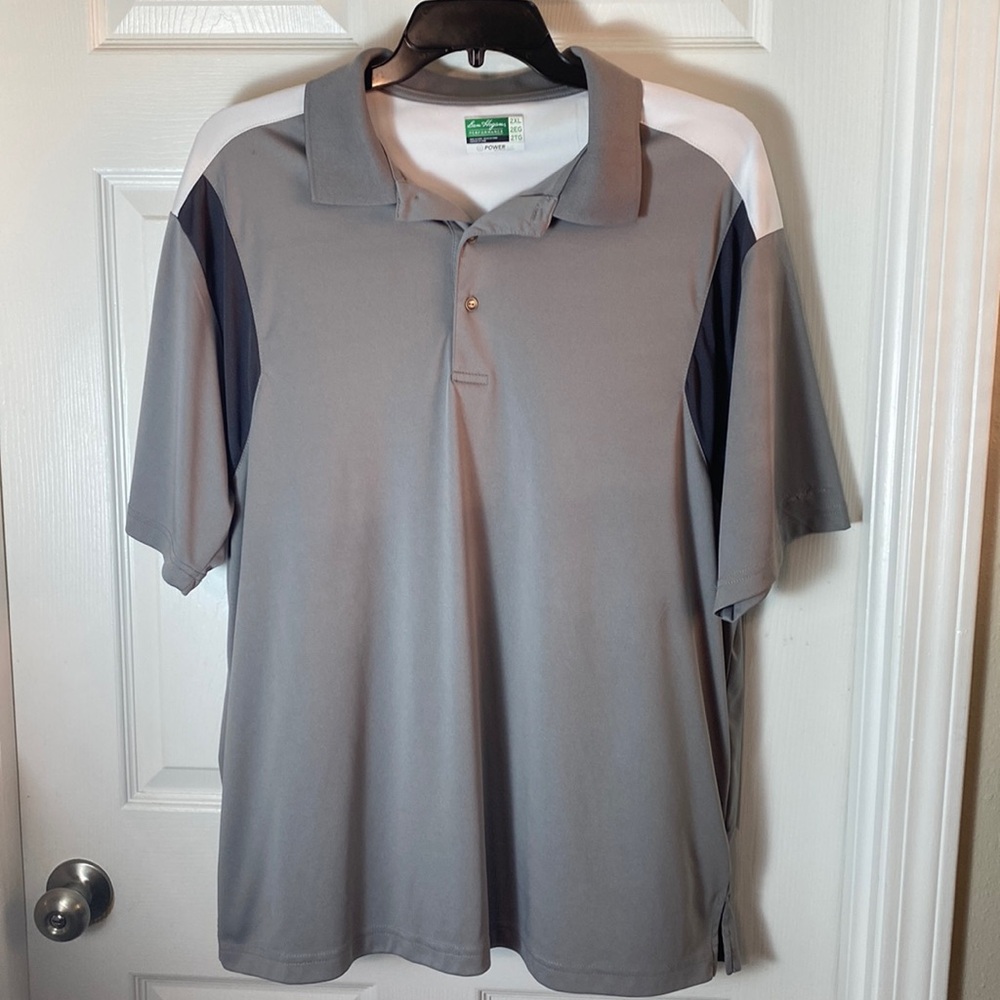 Ben Hogan Performance Golf Shirt Power Air Ventilation Inserts Size 2XL